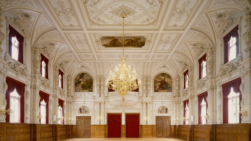 Raumansicht: Schlosssaal im Oldenburger Schloss