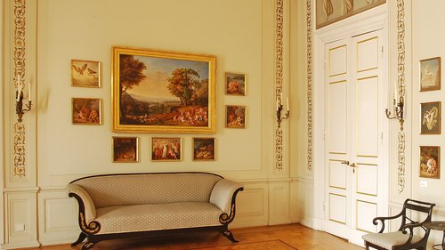 Raumansicht: Idyllenzimmer im Oldenburger Schloss