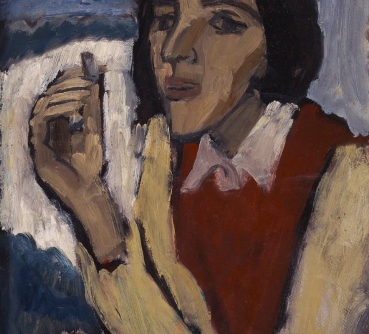 Gabriele Münter, Portrait Hanna Stirnemann, 1934