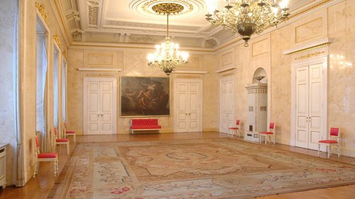 Raumansicht: Marmorsaal im Oldenburger Schloss