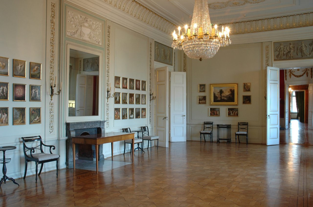 Raumansicht: Idyllenzimmer im Oldenburger Schloss