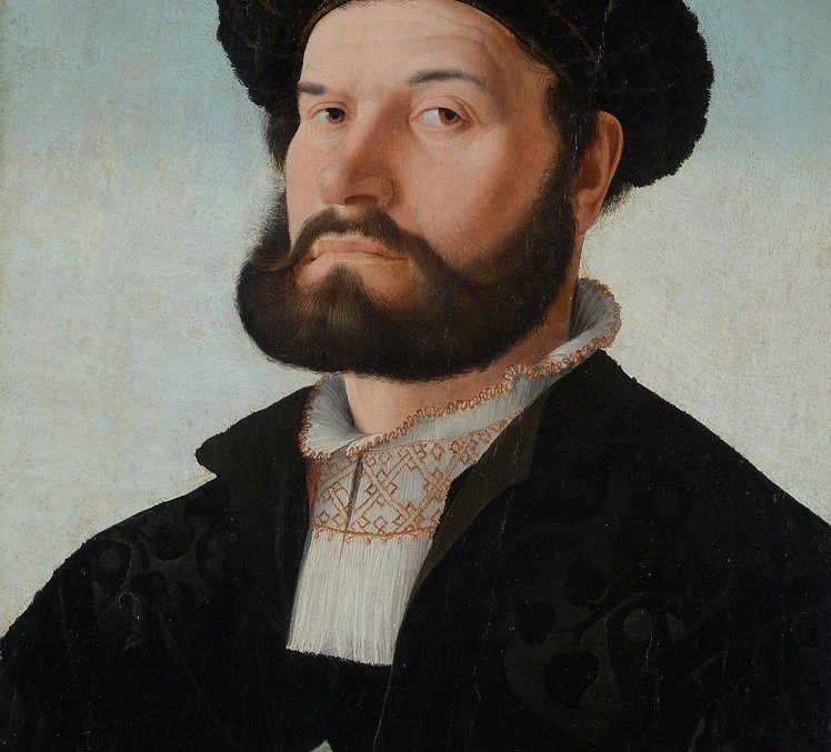 Jan van Scorel, Portrait eines venezianischen Edelmannes, um 1520/21