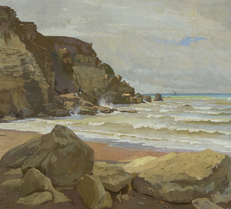 Anselm Feuerbach, Meeresküste, 1866