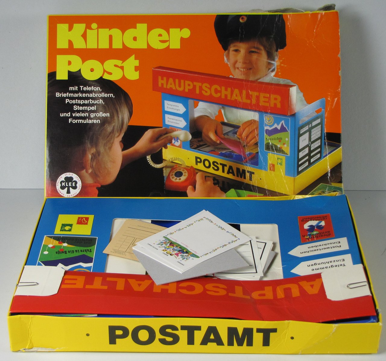 Kinder Post des deutschen Spieleverlags Klee Spiele