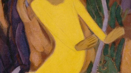 Christian Rohlfs, Die Froschprinzessin, 1913, Gemälde, Öl auf Leinwand