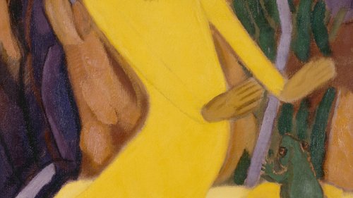 Christian Rohlfs, Die Froschprinzessin, 1913, Gemälde, Öl auf Leinwand