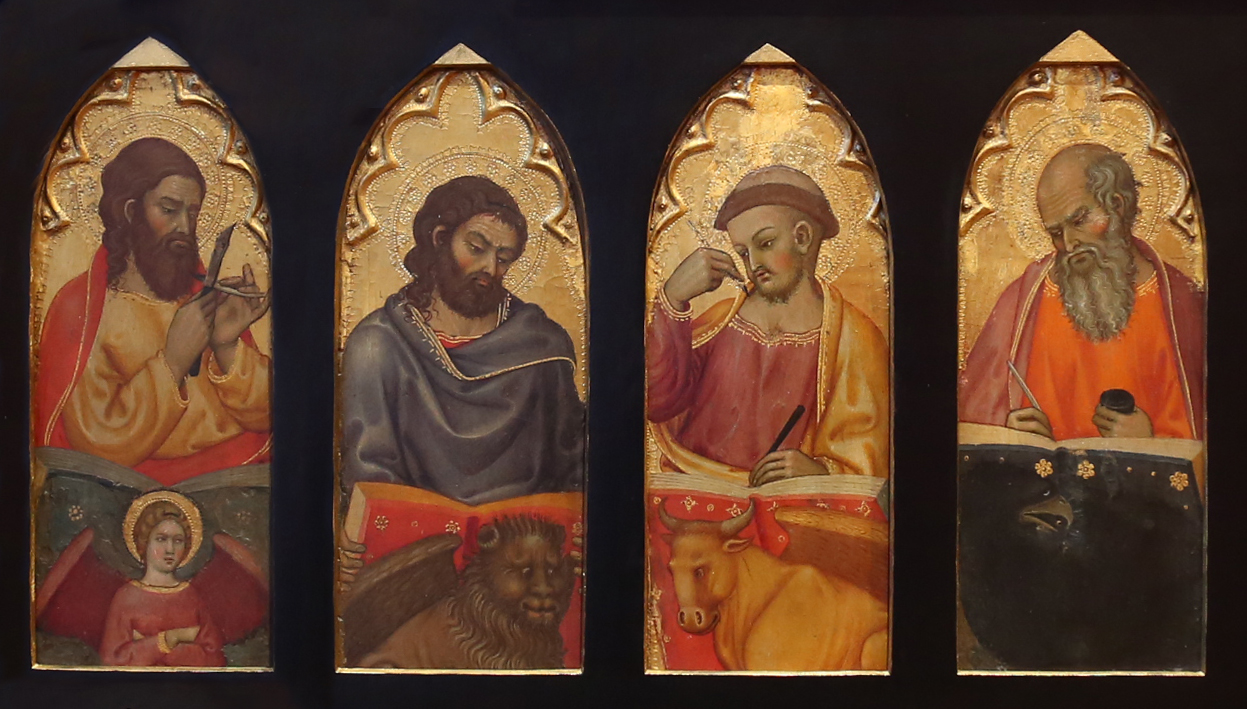 Taddeo di Bartolo, Die vier Evangelisten, ca. 1410/20, Landesmuseum für Kunst und Kulturgeschichte Oldenburg