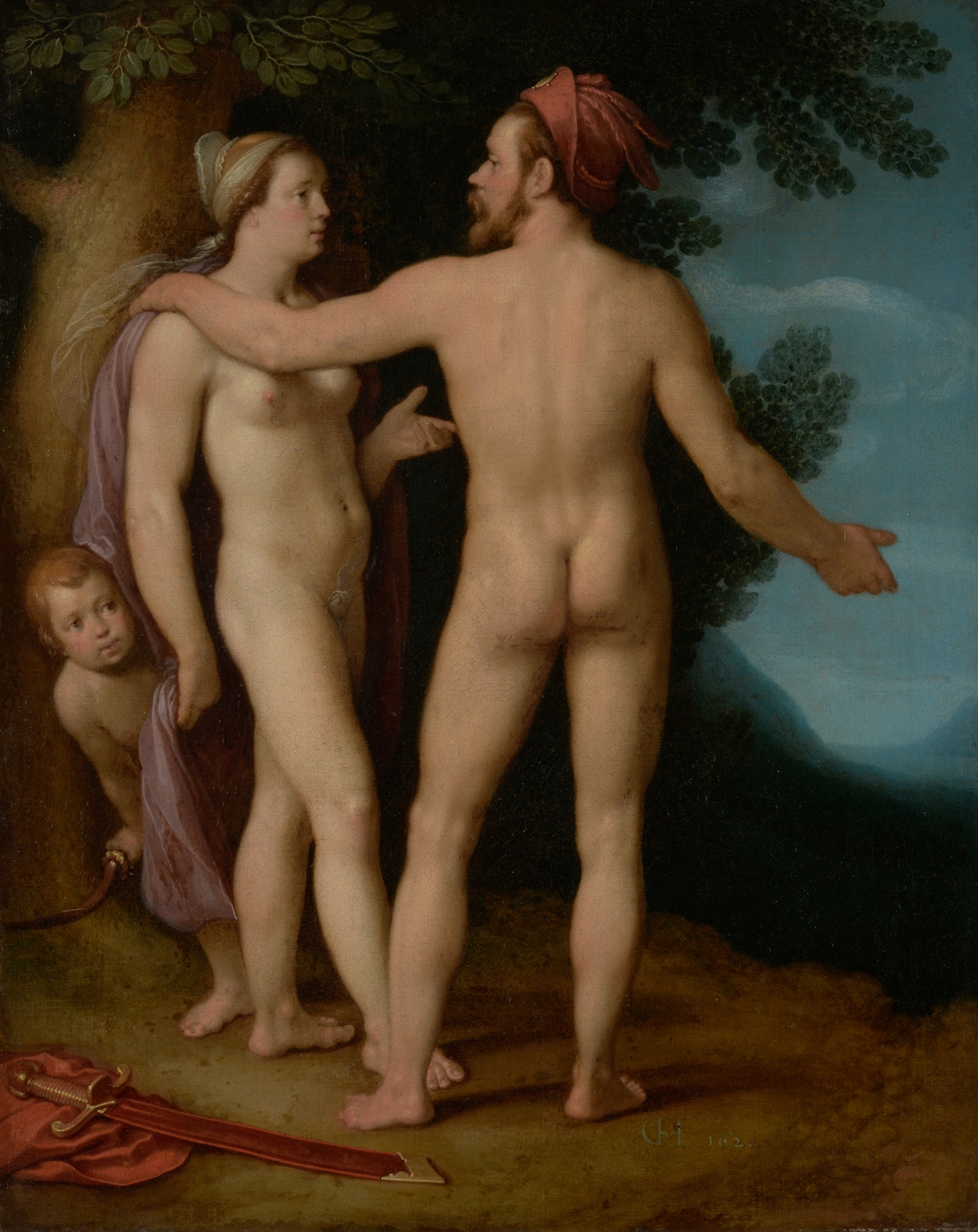 Cornelis Cornelisz. van Haarlem, Mars und Venus, 1622, Landesmusem für Kunst und Kulturgeschichte Oldenburg