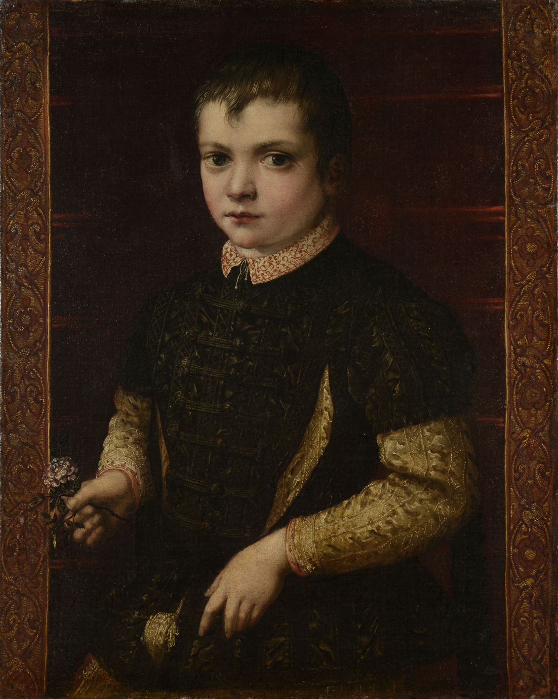 Francesco Salviati, Portrait eines florentiner Jungen (Garcia Medici?), nach 1541, Landesmuseum für Kunst und Kulturgeschichte Oldenburg