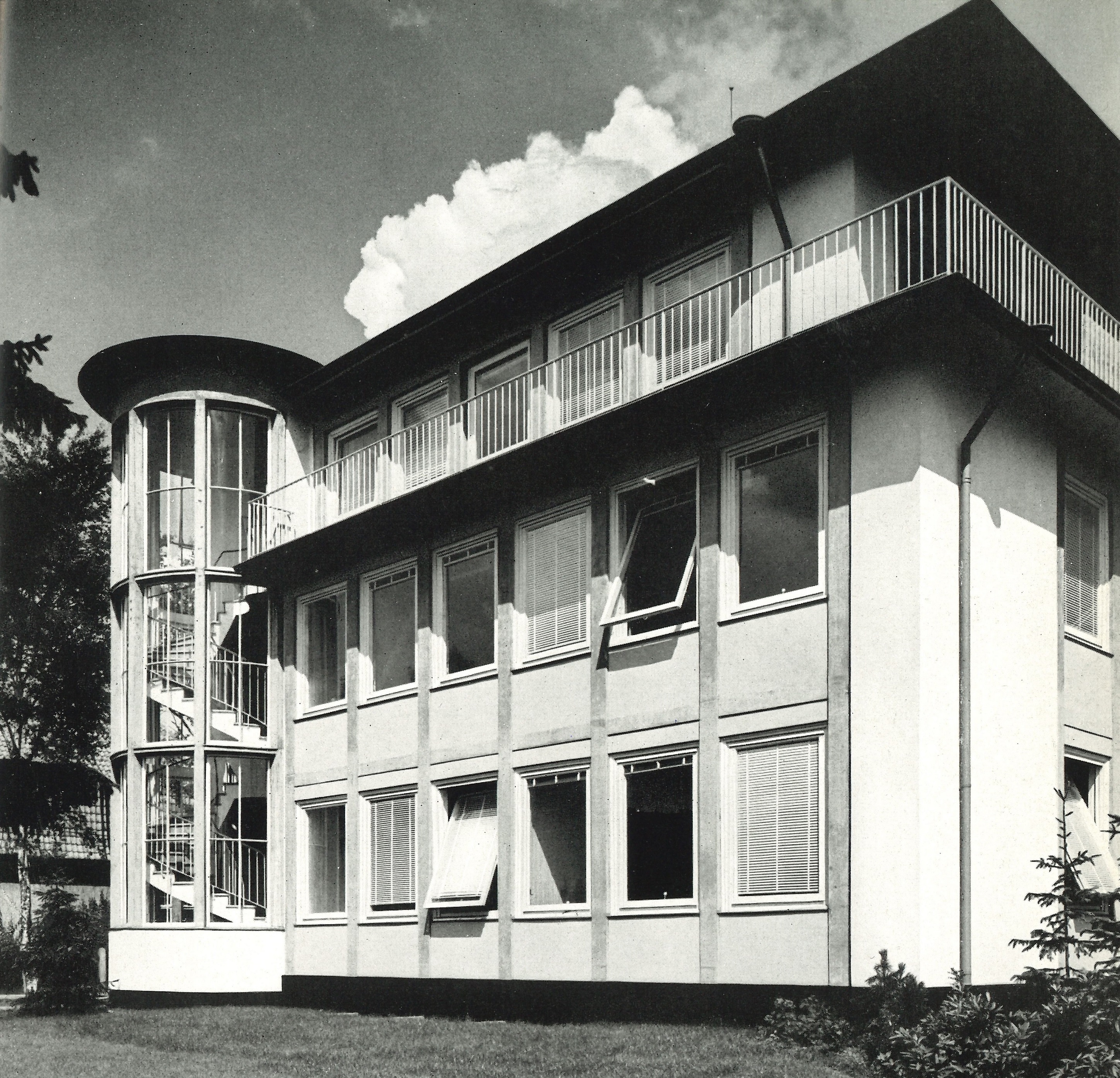 Hans Martin Fricke, Bürohaus Ludwig Freytag, 1954–1955, Altburgstraße 17, Oldenburg, Landesmuseum für Kunst und Kulturgeschichte Oldenburg